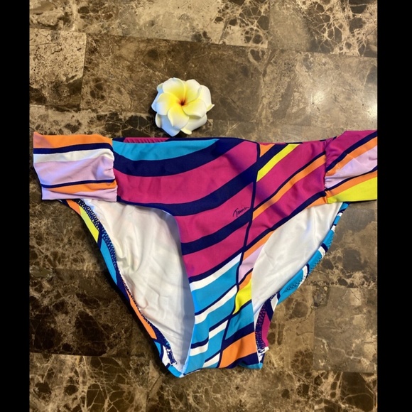 Trina Turk Womens Catch A Wave Bikini Bottom 2 - Picture 4 of 8